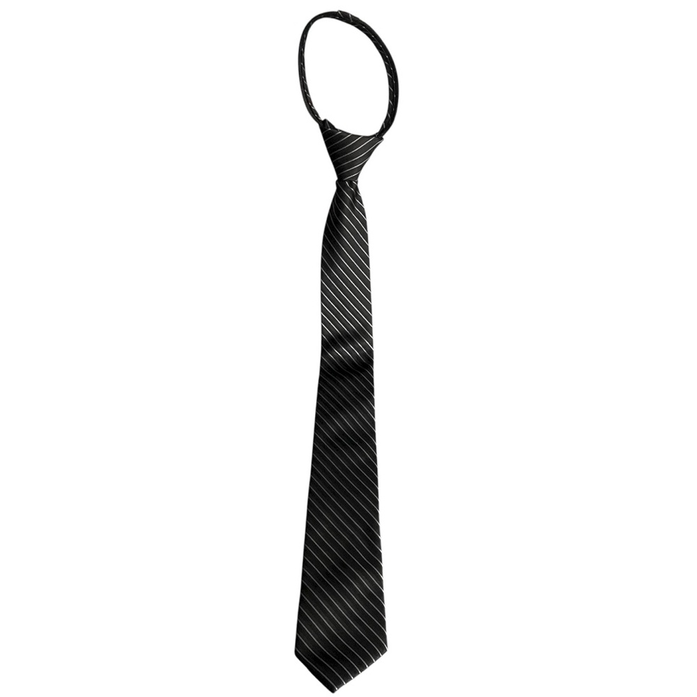 Zip It Striped Multicolor Zipper Tie